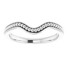 Load image into Gallery viewer, Sterling Silver Band for 8x6 mm Oval Ring
