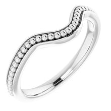 Load image into Gallery viewer, Sterling Silver Band for 9x7 mm Oval Ring
