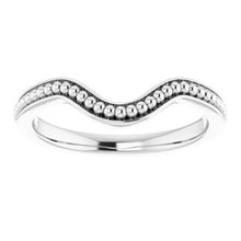 Load image into Gallery viewer, Sterling Silver Band for 9x7 mm Oval Ring
