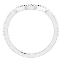 Load image into Gallery viewer, Sterling Silver Band for 10x8 mm Oval Ring
