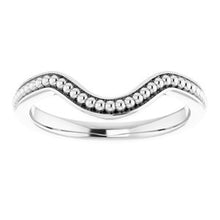 Load image into Gallery viewer, Sterling Silver Band for 10x8 mm Oval Ring
