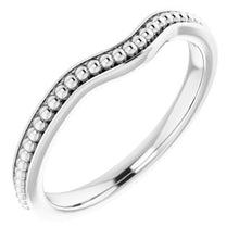 Load image into Gallery viewer, Sterling Silver Band for 5 mm Cushion Ring
