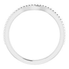 Load image into Gallery viewer, Sterling Silver Band for 5 mm Cushion Ring
