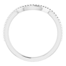 Load image into Gallery viewer, Sterling Silver Band for 8 mm Cushion Ring
