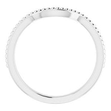 Load image into Gallery viewer, Sterling Silver Band for 7 mm Cushion Ring
