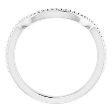 Load image into Gallery viewer, Sterling Silver Band for 14 mm Cushion Ring
