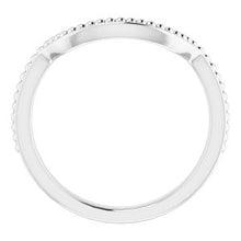 Load image into Gallery viewer, Sterling Silver Band for 13 mm Cushion Ring
