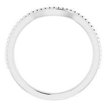Load image into Gallery viewer, Sterling Silver Band for 5 mm Asscher Ring
