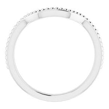 Load image into Gallery viewer, Sterling Silver Band for 9 mm Asscher Ring
