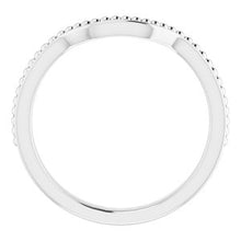 Load image into Gallery viewer, Sterling Silver Band for 7 mm Asscher Ring
