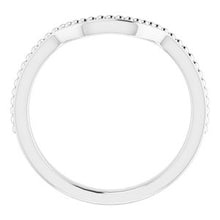 Load image into Gallery viewer, Sterling Silver Band for 9x7 mm Emerald Ring
