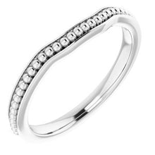 Load image into Gallery viewer, Sterling Silver Band for 4 mm Square Ring
