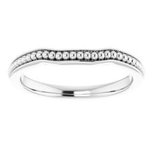 Load image into Gallery viewer, Sterling Silver Band for 4 mm Square Ring
