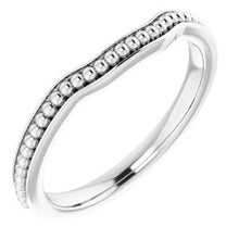 Load image into Gallery viewer, Sterling Silver Band for 4.5 mm Square Ring
