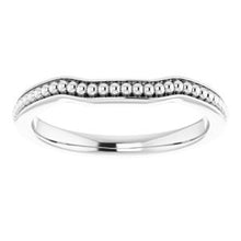 Load image into Gallery viewer, Sterling Silver Band for 4.5 mm Square Ring

