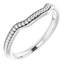 Load image into Gallery viewer, Sterling Silver Band for 6 mm Square Ring

