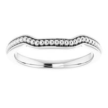 Load image into Gallery viewer, Sterling Silver Band for 6 mm Square Ring

