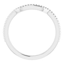 Load image into Gallery viewer, Sterling Silver Band for 6.5 mm Square Ring
