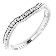 Load image into Gallery viewer, Sterling Silver Band for 5 mm Square Ring
