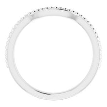 Load image into Gallery viewer, Sterling Silver Band for 5 mm Square Ring
