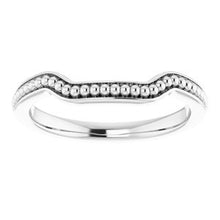 Load image into Gallery viewer, Sterling Silver Band for 7 mm Square Ring
