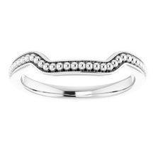 Load image into Gallery viewer, Sterling Silver Band for 8 mm Square Ring
