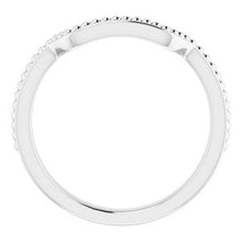 Load image into Gallery viewer, Sterling Silver Band for 9 mm Square Ring
