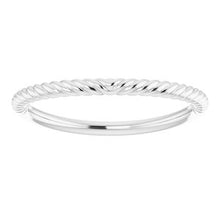 Charger l'image dans la galerie, Sterling Silver Band for 12 mm Round Ring
