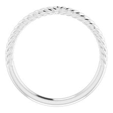 Charger l'image dans la galerie, Sterling Silver Band for 10x8 mm Oval Ring
