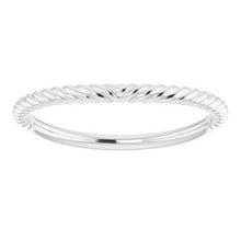 Charger l'image dans la galerie, Sterling Silver Band for 10x8 mm Oval Ring

