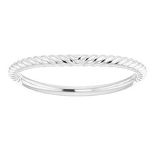 Charger l'image dans la galerie, Sterling Silver Band for 11x9 mm Oval Ring
