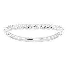 Charger l'image dans la galerie, Sterling Silver Band for 10x8 mm Emerald Ring
