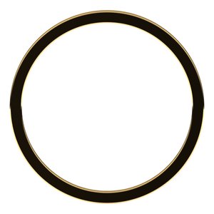 14K Yellow 1 mm Flat Band Size 10