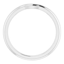 Charger l&#39;image dans la galerie, Sterling Silver Band for 6 mm Round Ring
