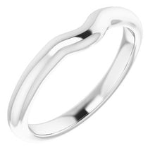Charger l&#39;image dans la galerie, Sterling Silver Band for 7 mm Round Ring
