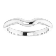 Charger l&#39;image dans la galerie, Sterling Silver Band for 8 mm Round Ring
