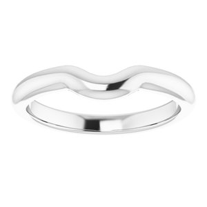 Sterling Silver Band for 8.2 mm Round Ring