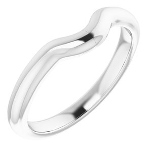 Sterling Silver Band for 8.8 mm Round Ring