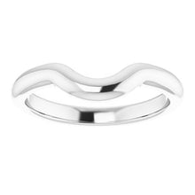 Charger l&#39;image dans la galerie, Sterling Silver Band for 11 mm Round Ring
