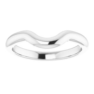 Sterling Silver Band for 11 mm Round Ring