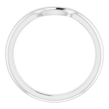 Charger l&#39;image dans la galerie, Sterling Silver Band for 8 mm Cushion Ring
