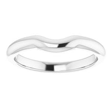 Charger l&#39;image dans la galerie, Sterling Silver Band for 8 mm Cushion Ring
