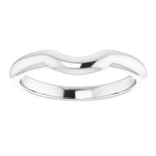 Charger l&#39;image dans la galerie, Sterling Silver Band for 9 mm Cushion Ring
