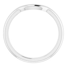 Charger l&#39;image dans la galerie, Sterling Silver Band for 10 mm Cushion Ring

