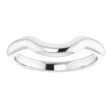 Load image into Gallery viewer, Sterling Silver Band for 12 mm Cushion Ring
