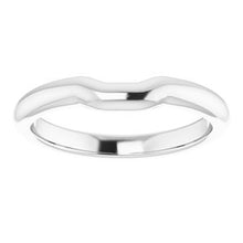 Charger l&#39;image dans la galerie, Sterling Silver Band for 7 mm Asscher Ring
