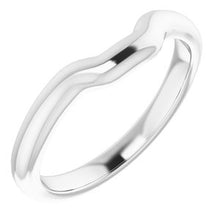 Charger l&#39;image dans la galerie, Sterling Silver Band for 9 mm Asscher Ring
