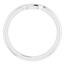 Charger l&#39;image dans la galerie, Sterling Silver Band for 7x5 mm Emerald Ring
