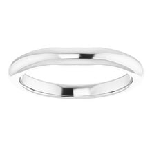 Charger l&#39;image dans la galerie, Sterling Silver Band for 5.5 mm Square Ring
