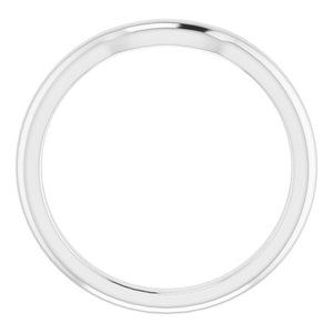 Sterling Silver Band for 6.5 mm Square Ring